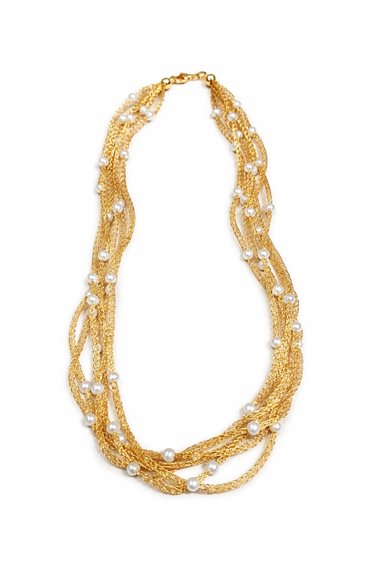 Collar Idee Preziose dal 1987 Mujer in Oro amarillo Perla IP.CK18G/75 - IP.CK18G/75